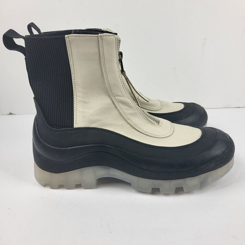 Circus by Sam Edelman Bethanie Women's Rain Boots front zip Size 7M - Picture 4 of 13